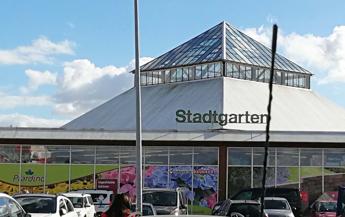 Der Gartenbereich nennt man bei Bauhaus
